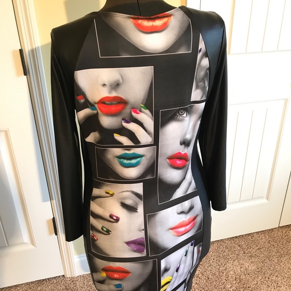 SHOWSTOPPER LIPSTICK DRESS AKA FREAKUM DRESS! - Picture 3 of 8